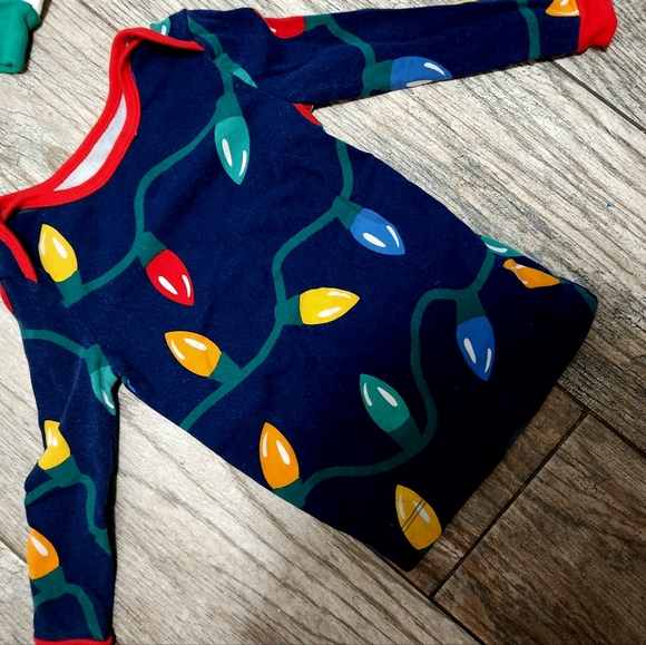 PAJAMAGRAM toddler pjs Holiday Lights NWOT! 18 to 24m - Picture 2 of 4